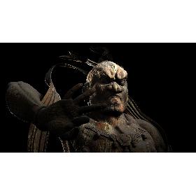 Niou buddha Japanese statue